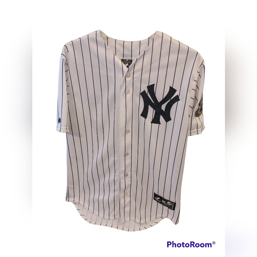 Yankees Derek Jeter 2 World Series Jersey Size M